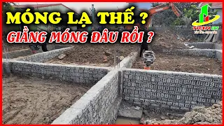 Móng đơn ( móng cốc ) kết hợp móng băng xây gạch cho nhà cấp 4