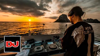 Don Diablo sunset DJ set from an epic Ibiza boat!