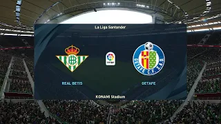 PES 2021 | Real Betis vs Getafe - Spain La Liga | 19/02/2021 | 1080p 60FPS