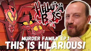 WATCHING MORE HELLUVA BOSS! (Murder Family // S1: Episode 1 REACTION!)