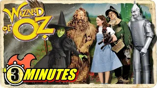 WIZARD OF OZ In 3 Minutes! - (Movie Speed Watch)