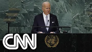 Putin fazer ameaça nuclear é um desrespeito, diz Biden | VISÃO CNN