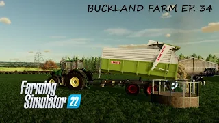 Animal Husbandry. Delivering Slurry to the BGA. | Buckland Farm Ep. 34 | #FarmingSimulator22