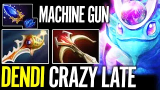 DENDI Puck Machine Gun - Divine Rapier + Daedalus Insane Late Game Build Dota 2