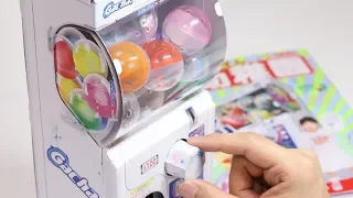 DIY Real Gacha Capsule Machine Paper Craft Gashapon