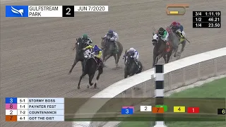 Gulfstream Park June 7, 2020 Race 2