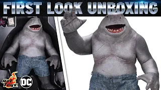 Hot Toys King Shark The Suicide Squad Figure Unboxing | First Look