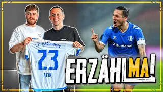 Vom Arbeitsamt in die BUNDESLIGA !😨 Baris Atik "ERZÄHL MA"