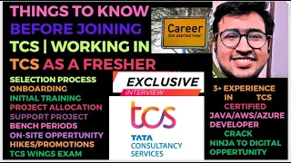 Things To Know Before Joining TCS | Working in TCS as a fresher