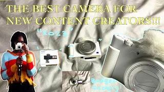 This is the best camera 2023!|white sony camera unboxing| The best camera for content creators 2023