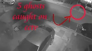 5 GHOSTS CAUGHT ON CCTV