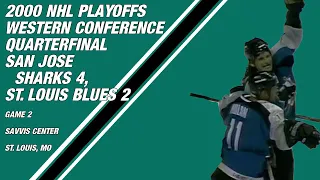 2000 NHL Western Conference Quarterfinal Game 2: San Jose Sharks 4, St. Louis Blues 2