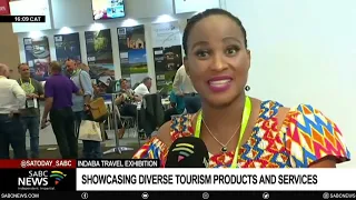 Exhibitors showcase tourism products and services at the Travel Indaba in Durban