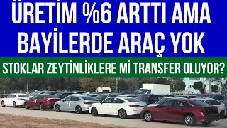 Araç Üretimi Artarken Nasıl Olurda Bayilerde Araç Olmaz! Zeytinliklere Transfer Dönemi mi?