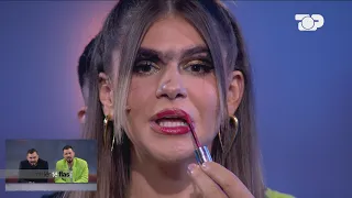 Makeup nga Sarah Berisha, tutoriali më i çuditshëm që keni parë nga blogerja – Më lër të flas