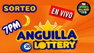 Transmision Sorteos ⭐Anguilla Lottery 7 pm VIVO de hoy sabado 6 de enero del 2024