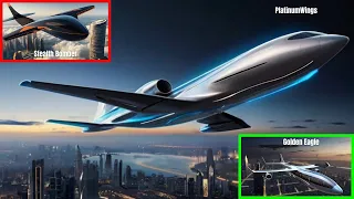 The Awesome Look-Up Of Future Plane Designs | Pretty Cool ✈️🌏