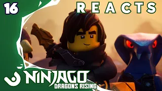 NINJAGOCAST REACTS! Dragons Rising | Episode 16 "Land of Lost Things" Reaction