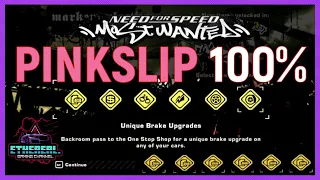 How To Get ALL Pink Slips Mod 2023 - NFS Most Wanted 2005