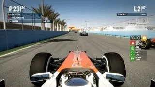 F1 2012, 24th to 1st, 100% race, legend ai, Hülkenberg, Valencia