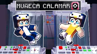 BEBE TIMO SE CONVIERTE en LA MUÑECA DEL CALAMAR 😱👩 en MINECRAFT