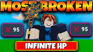 This FREE kit Gives you INFINITE HP - Roblox Bedwars