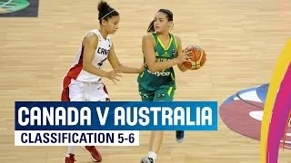 Canada v Australia - Classification 5-6 - 2014 FIBA U17 World Championship for women