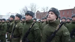 Принятие присяги 14.01.12 часть 1