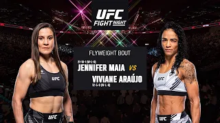 UFC Fight Night: Jennifer Maia vs Viviane Araujo | Full Fight - Flyweight Bout