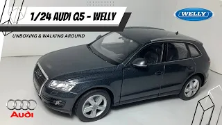 Audi Q5 1/24 by Welly - Unboxing & Walk Around