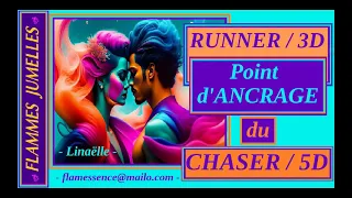 𝔽𝕃𝔸𝕄𝕄𝔼𝕊-𝕁𝕌𝕄𝔼𝕃𝕃𝔼𝕊 - Pourquoi le RUNNER /3D est le POINT d'ANCRAGE du CHASER /5D ? ✨Au Début 💞-N°761-💞