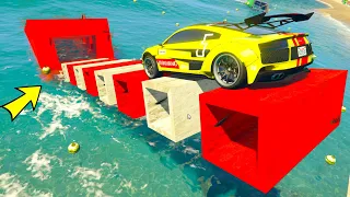 GTA 5 ONLINE 🐷 TUNNEL MARINO RARO E SEGRETO !!! 🐷 GARE PARKOUR 🐷 DAJE !!