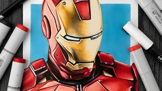 Drawing Iron Man - Mark VI