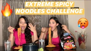 EXTREME SPICY NOODLES CHALLENGE 🥵🔥