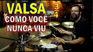 VALSA na Bateria - Básico e Avançado - Essa você precisa ver