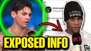 Ryan Garcia EXPOSES Devin Haney BEING SETUP By Woman?