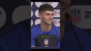 Christian Pulisic: "I didn't get hit in the balls" #shorts