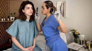 ASMR Physician Head to Toe Assessment 2024 & Cranial Nerve Exam ['Unintentional Style'] | Roleplay