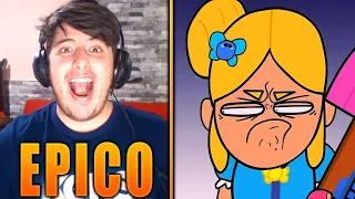 REACCIONO A BLUE GLASSES - BRAWLSTARS ANIMATION THE REASON WHY I HATE BALL GAMES