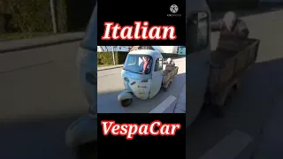 Italian VespaCar #short #shortsvideo #viral #youtubeshorts #viralvideos