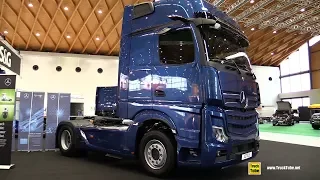 2020 Mercedes Actros 1853 Truck - Exterior Interior Walkaround - 2019 Nufam Karlsruhe