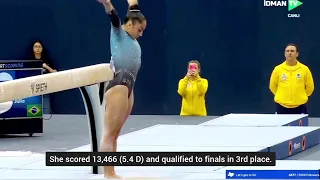 Julia Soares (BRA) 🇧🇷 - 13,433 Beam - Baku World Cup 2024