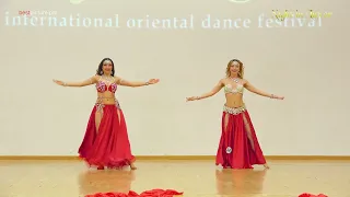 Ewa i Habi winner 2nd place small groups oriental Night in Luxor X Wilno