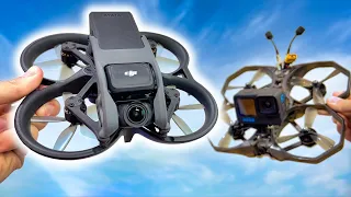 DJI Avata vs Traditional FPV w/ GoPro!