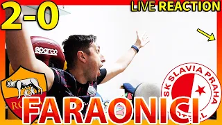 FARAONICI‼️ ROMA-SLAVIA PRAGA 2-0 [LIVE REACTION]