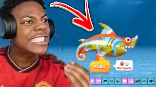 IShowSpeed Play Hungry Shark Evolution🤣(Full Video)