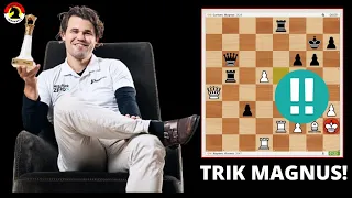 TAKTIK SPEKTAKULER MAGNUS CARLSEN 🔥