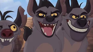 The Lion Guard Never Judge A Hyena By It’s Spots - Kion And Jasiri Vs Janja & His Hyenas Scene [HD]