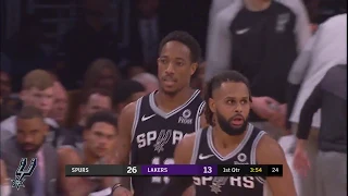 Spurs vs. Lakers 10/22 Highlights