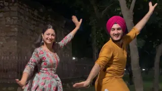 Jhanjar - Ravneet | Couple Dance | Bhangra | Folking Desi